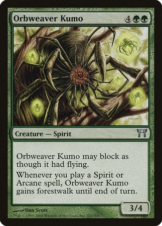 Orbweaver Kumo [Champions of Kamigawa] | Good Games North