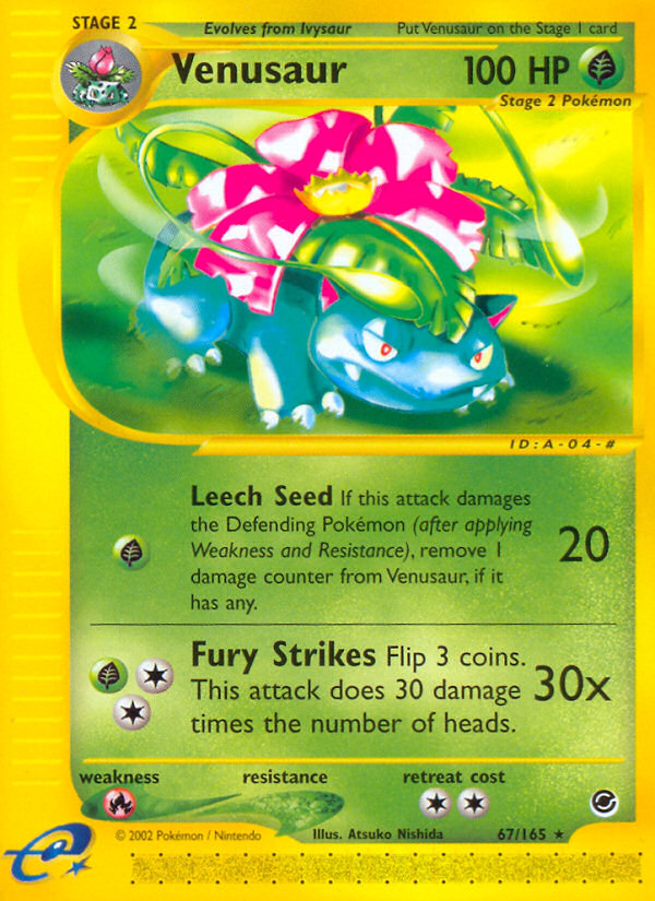 Venusaur (67/165) [Expedition: Base Set] | Good Games North