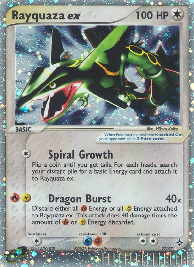 Rayquaza ex (97/97) [EX: Dragon] | Good Games North