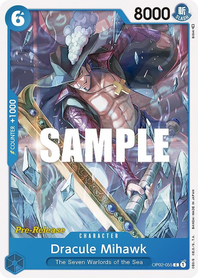 Dracule Mihawk [Paramount War Pre-Release Cards] | Good Games North