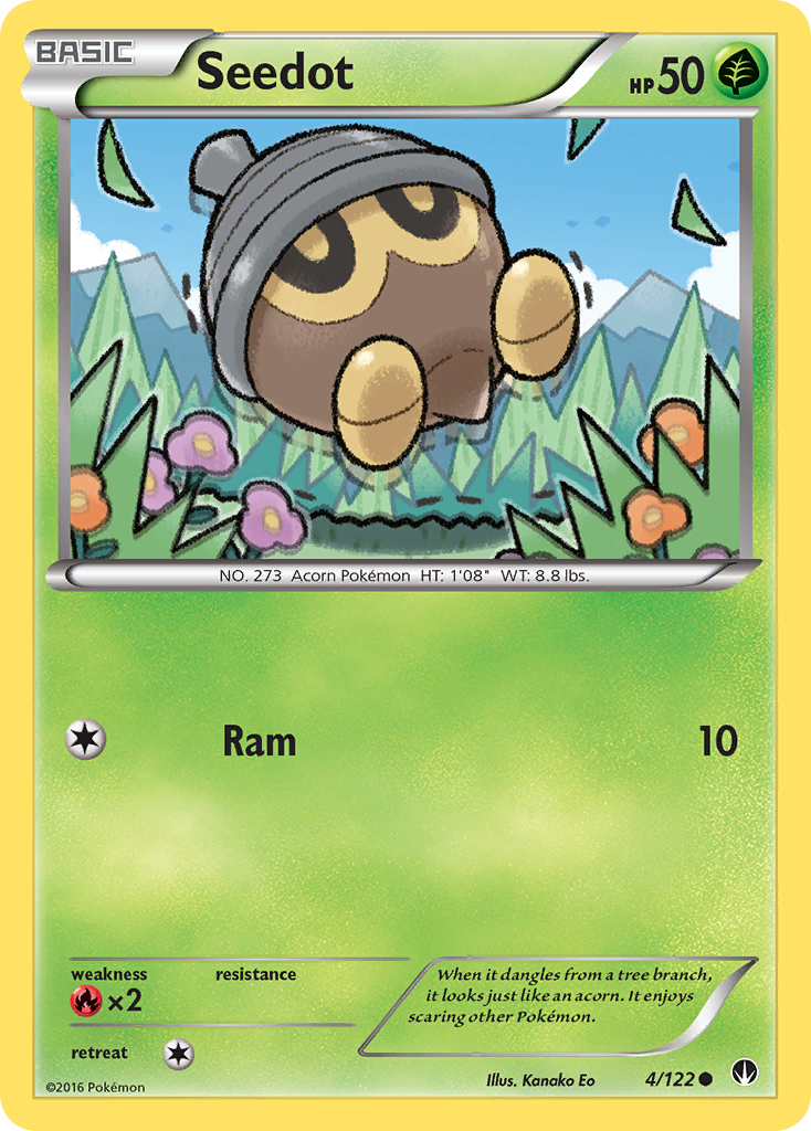 Seedot (4/122) [XY: BREAKpoint] | Good Games North