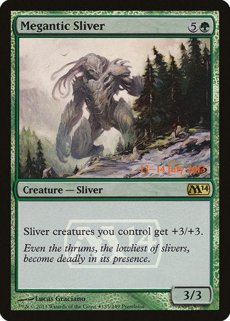 Megantic Sliver [Magic 2014 Promos] | Good Games North