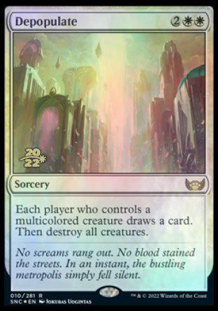 Depopulate [Streets of New Capenna Prerelease Promos] | Good Games North