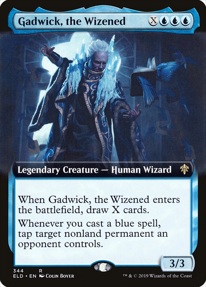 Gadwick, the Wizened (Extended Art) [Throne of Eldraine] | Good Games North