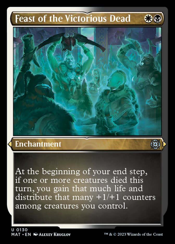 Feast of the Victorious Dead (Foil Etched) [March of the Machine: The Aftermath] | Good Games North