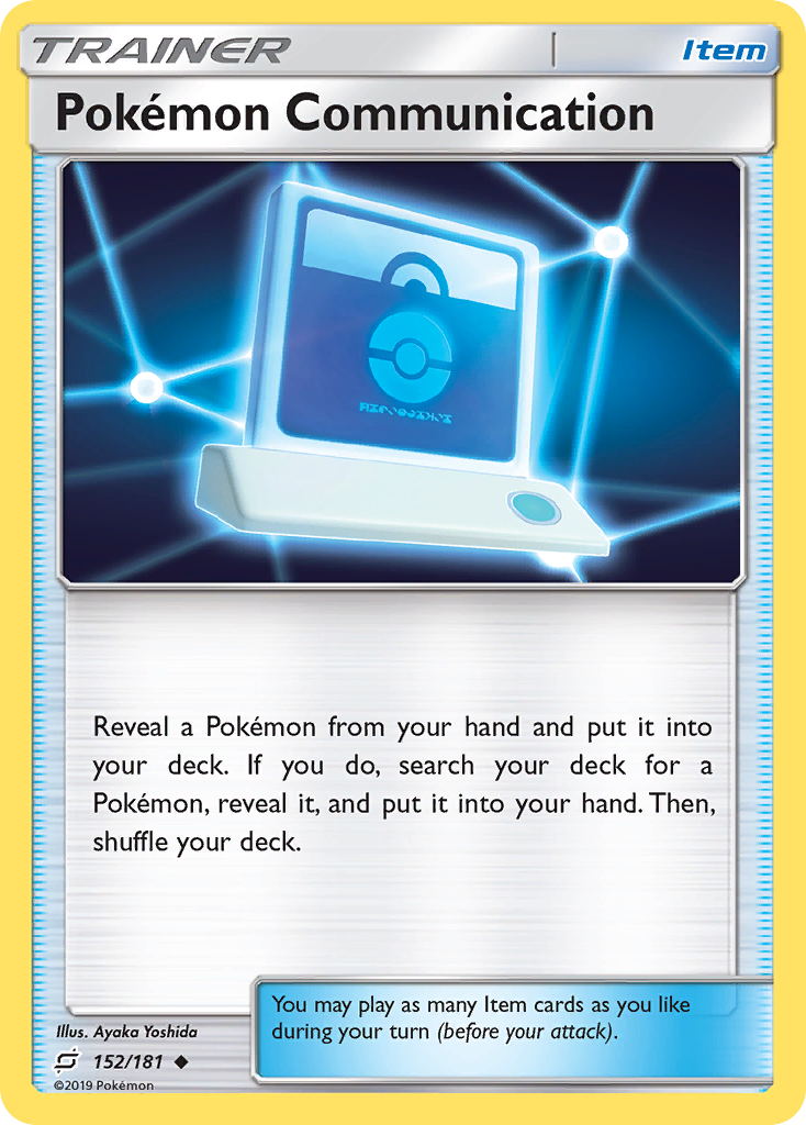 Pokemon Communication (152/181) [Sun & Moon: Team Up] | Good Games North