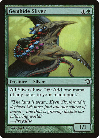 Gemhide Sliver [Premium Deck Series: Slivers] | Good Games North