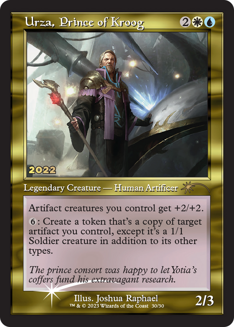 Urza, Prince of Kroog [30th Anniversary Promos] | Good Games North
