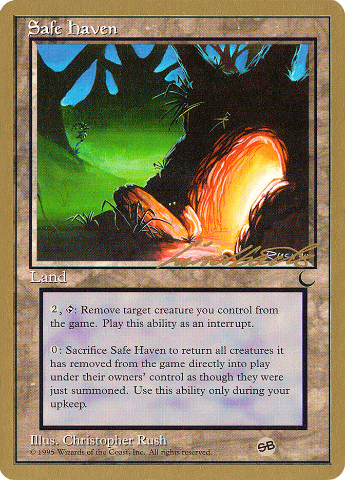 Safe Haven (Leon Lindback) (SB) [Pro Tour Collector Set] | Good Games North