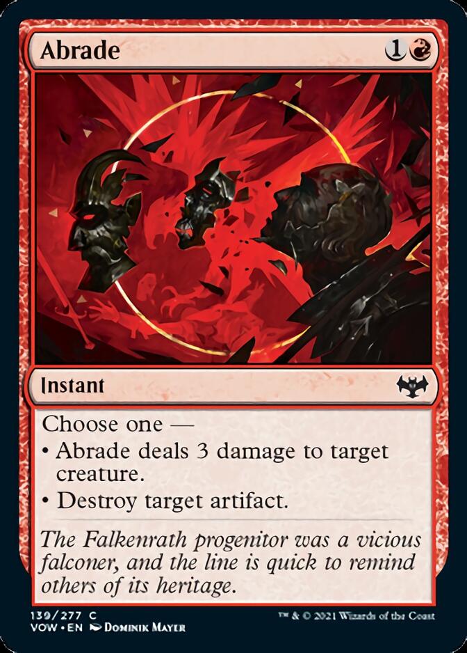 Abrade [Innistrad: Crimson Vow] | Good Games North
