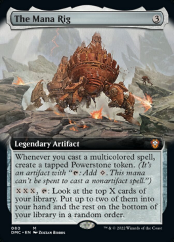 The Mana Rig (Extended Art) [Dominaria United Commander] | Good Games North