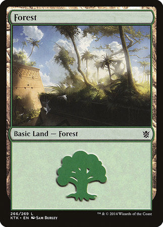 Forest (266) [Khans of Tarkir] | Good Games North