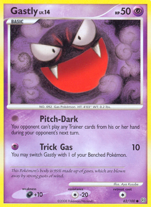 Gastly (62/100) [Diamond & Pearl: Stormfront] | Good Games North