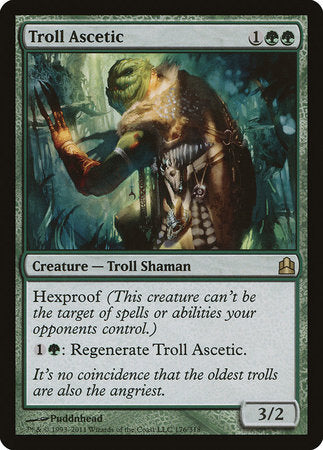 Troll Ascetic [Commander 2011] | Good Games North