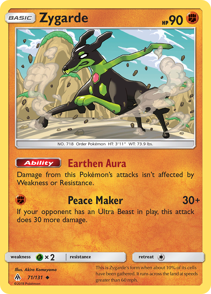 Zygarde (71/131) [Sun & Moon: Forbidden Light] | Good Games North