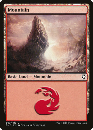Mountain (302) [Commander Anthology Volume II] | Good Games North