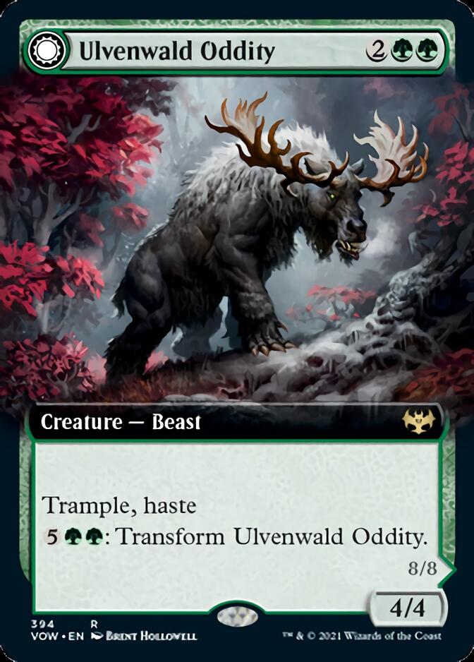 Ulvenwald Oddity // Ulvenwald Behemoth (Extended) [Innistrad: Crimson Vow] | Good Games North