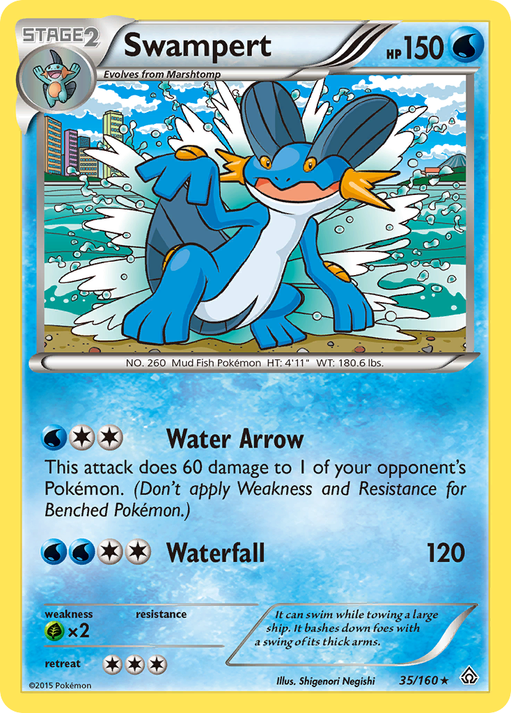 Swampert (35/160) [XY: Primal Clash] | Good Games North