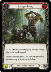 Savage Swing (Red) [U-WTR020] (Welcome to Rathe Unlimited)  Unlimited Normal | Good Games North