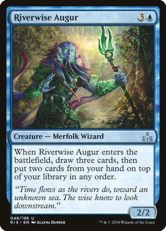 Riverwise Augur [Rivals of Ixalan] | Good Games North