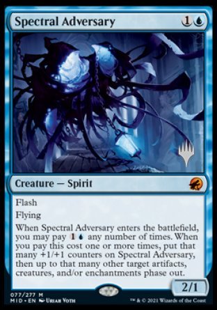 Spectral Adversary (Promo Pack) [Innistrad: Midnight Hunt Promos] | Good Games North
