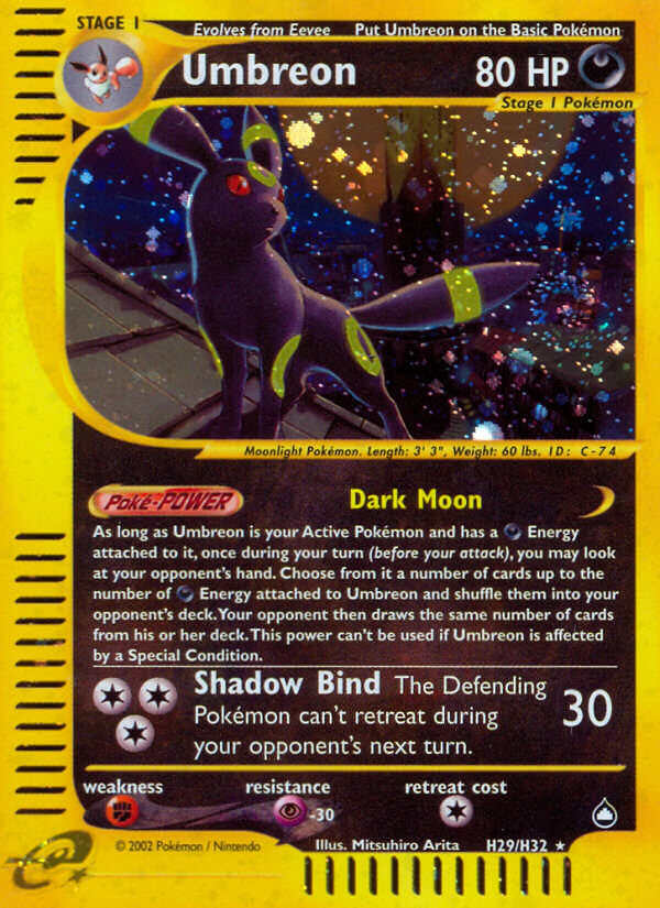 Umbreon (H29/H32) [Aquapolis] | Good Games North