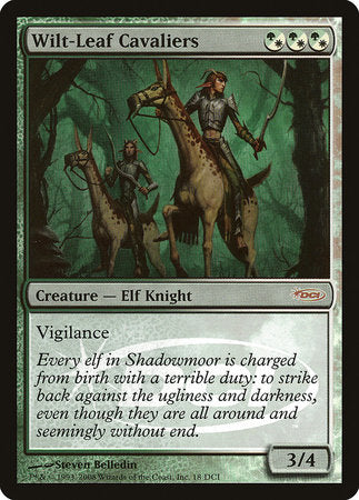 Wilt-Leaf Cavaliers [Gateway 2008] | Good Games North