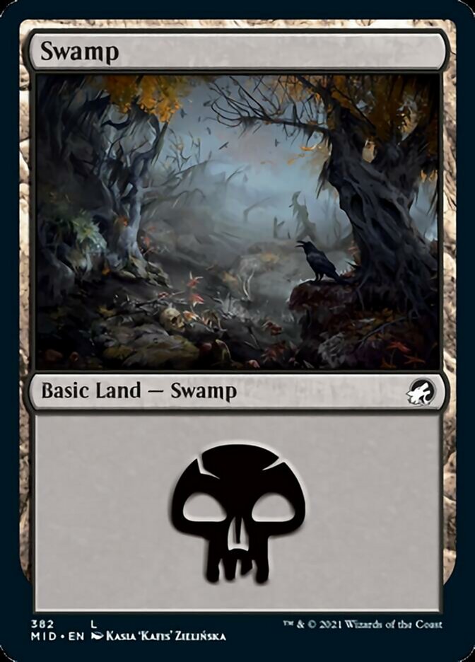 Swamp (382) [Innistrad: Midnight Hunt] | Good Games North