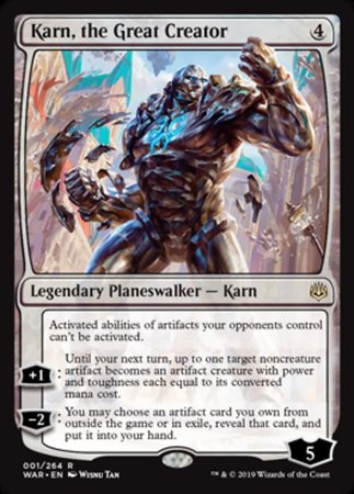 Karn, the Great Creator [War of the Spark] | Good Games North