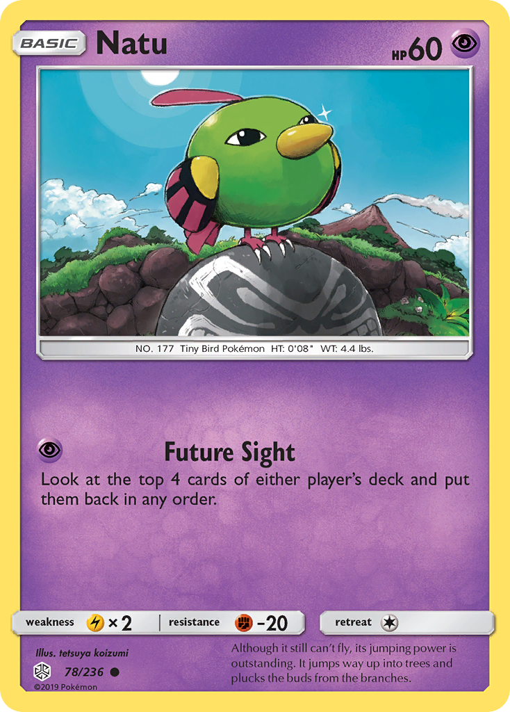Natu (78/236) [Sun & Moon: Cosmic Eclipse] | Good Games North