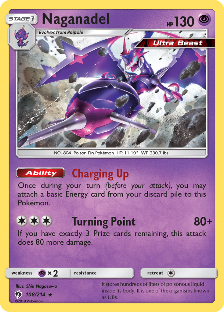 Naganadel (108/214) [Sun & Moon: Lost Thunder] | Good Games North