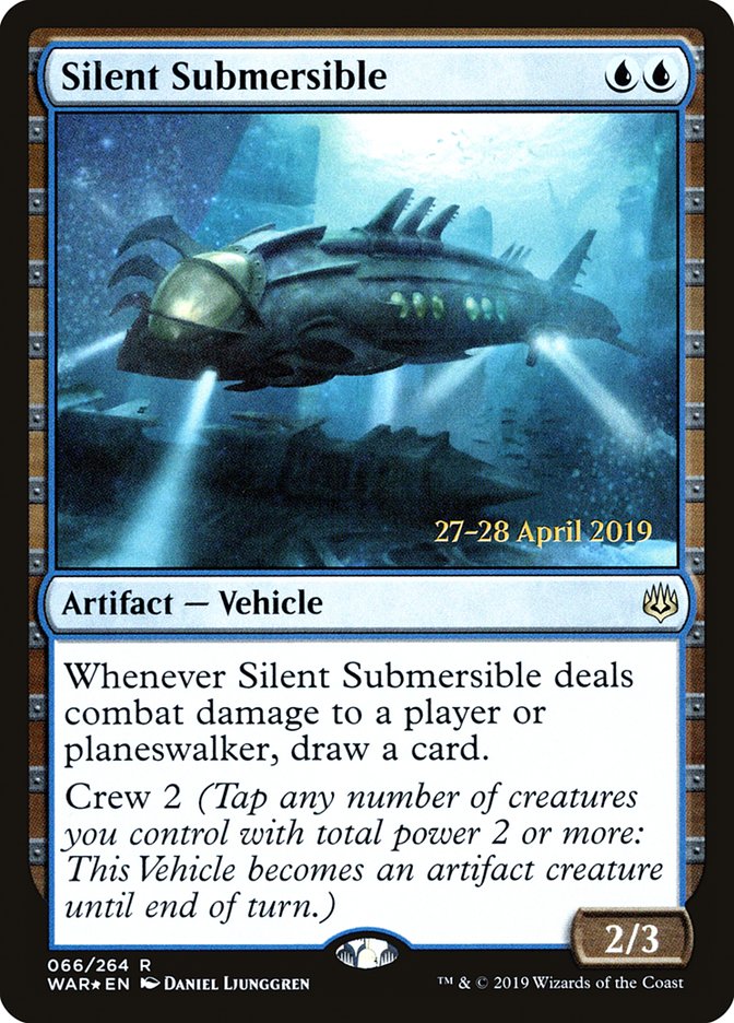 Silent Submersible  [War of the Spark Prerelease Promos] | Good Games North