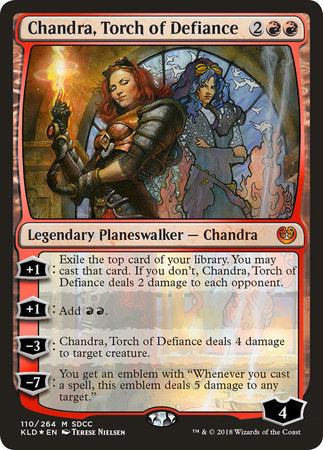 Chandra, Torch of Defiance (SDCC 2018 EXCLUSIVE) [San Diego Comic-Con 2018] | Good Games North