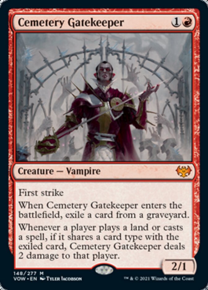 Cemetery Gatekeeper [Innistrad: Crimson Vow] | Good Games North
