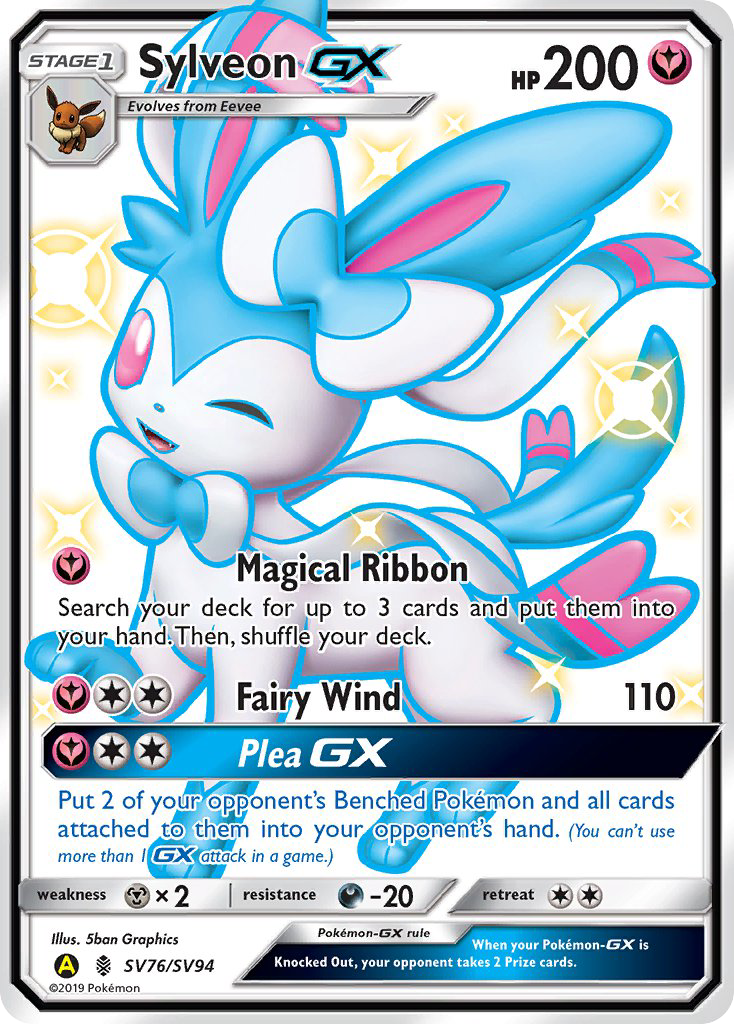 Sylveon GX (SV76/SV94) [Sun & Moon: Hidden Fates - Shiny Vault] | Good Games North