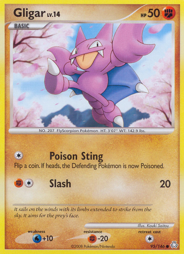 Gligar (95/146) [Diamond & Pearl: Legends Awakened] | Good Games North