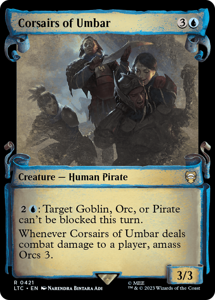 Corsairs of Umbar [The Lord of the Rings: Tales of Middle-Earth Commander Showcase Scrolls] | Good Games North