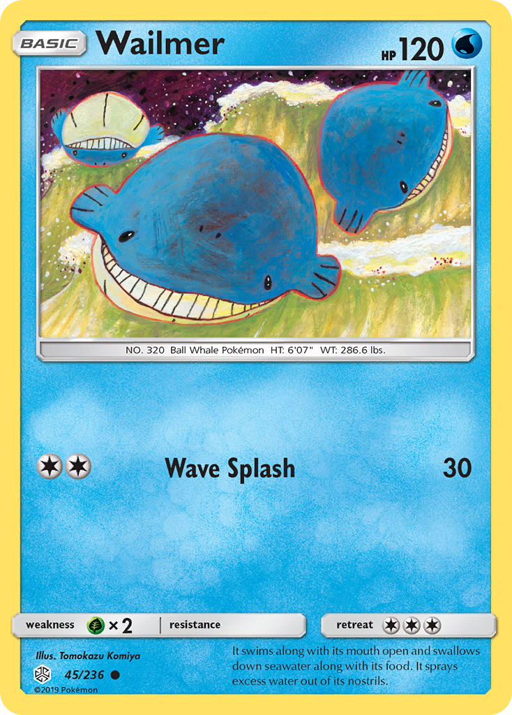 Wailmer (45/236) [Sun & Moon: Cosmic Eclipse] | Good Games North