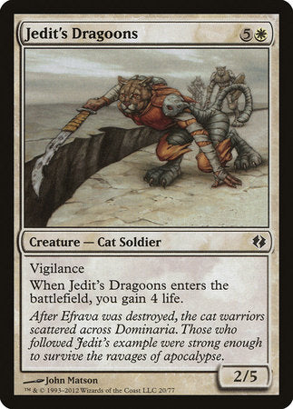 Jedit's Dragoons [Duel Decks: Venser vs. Koth] | Good Games North
