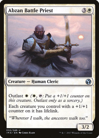 Abzan Battle Priest [Iconic Masters] | Good Games North