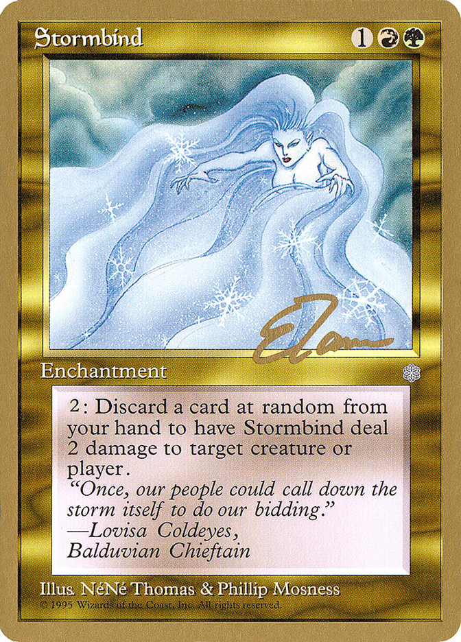 Stormbind (Eric Tam) [Pro Tour Collector Set] | Good Games North