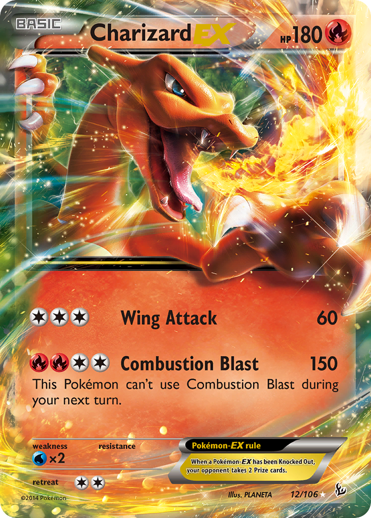 Charizard EX (12/106) [XY: Flashfire] | Good Games North