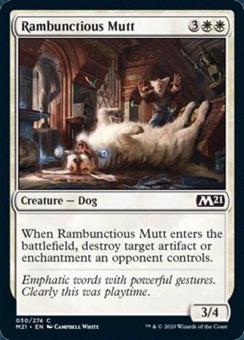 Rambunctious Mutt [Core Set 2021] | Good Games North