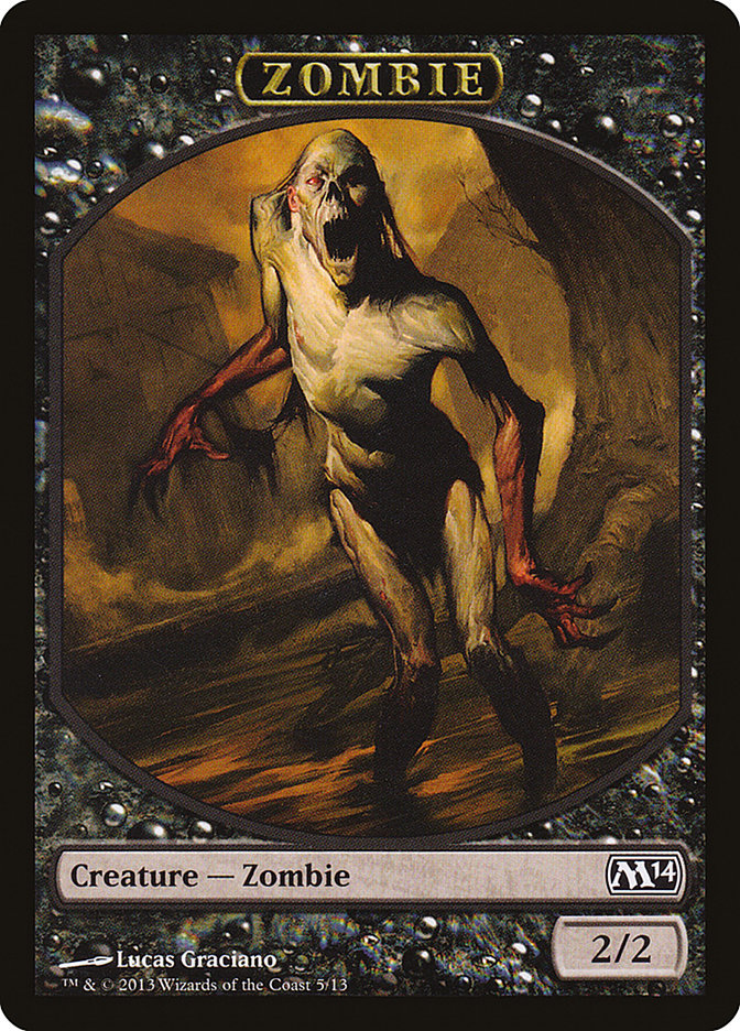 Zombie [Magic 2014 Tokens] | Good Games North