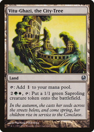 Vitu-Ghazi, the City-Tree [Duel Decks: Ajani vs. Nicol Bolas] | Good Games North