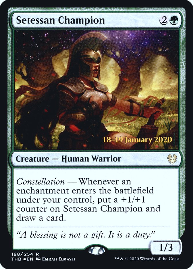 Setessan Champion [Theros Beyond Death Prerelease Promos] | Good Games North