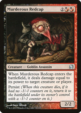 Murderous Redcap [Modern Masters] | Good Games North
