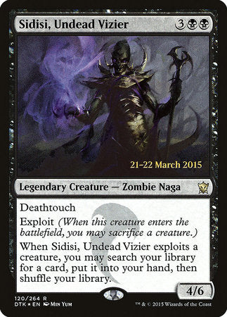 Sidisi, Undead Vizier [Dragons of Tarkir Promos] | Good Games North