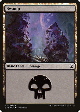 Swamp (69) [Duel Decks: Nissa vs. Ob Nixilis] | Good Games North
