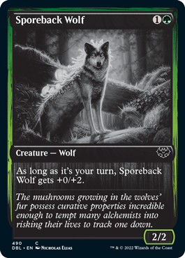 Sporeback Wolf [Innistrad: Double Feature] | Good Games North